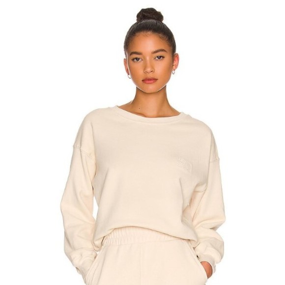 REVOLVE Tops - REVOLVE Wellbeing + Beingwell Goldie Sweatshirt Bone White Long Sleeve Pullover